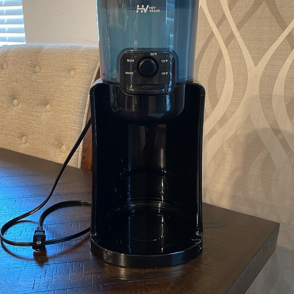 HEYVALUE Baby Water Bottle Warmer, Formula Maker with Night Light